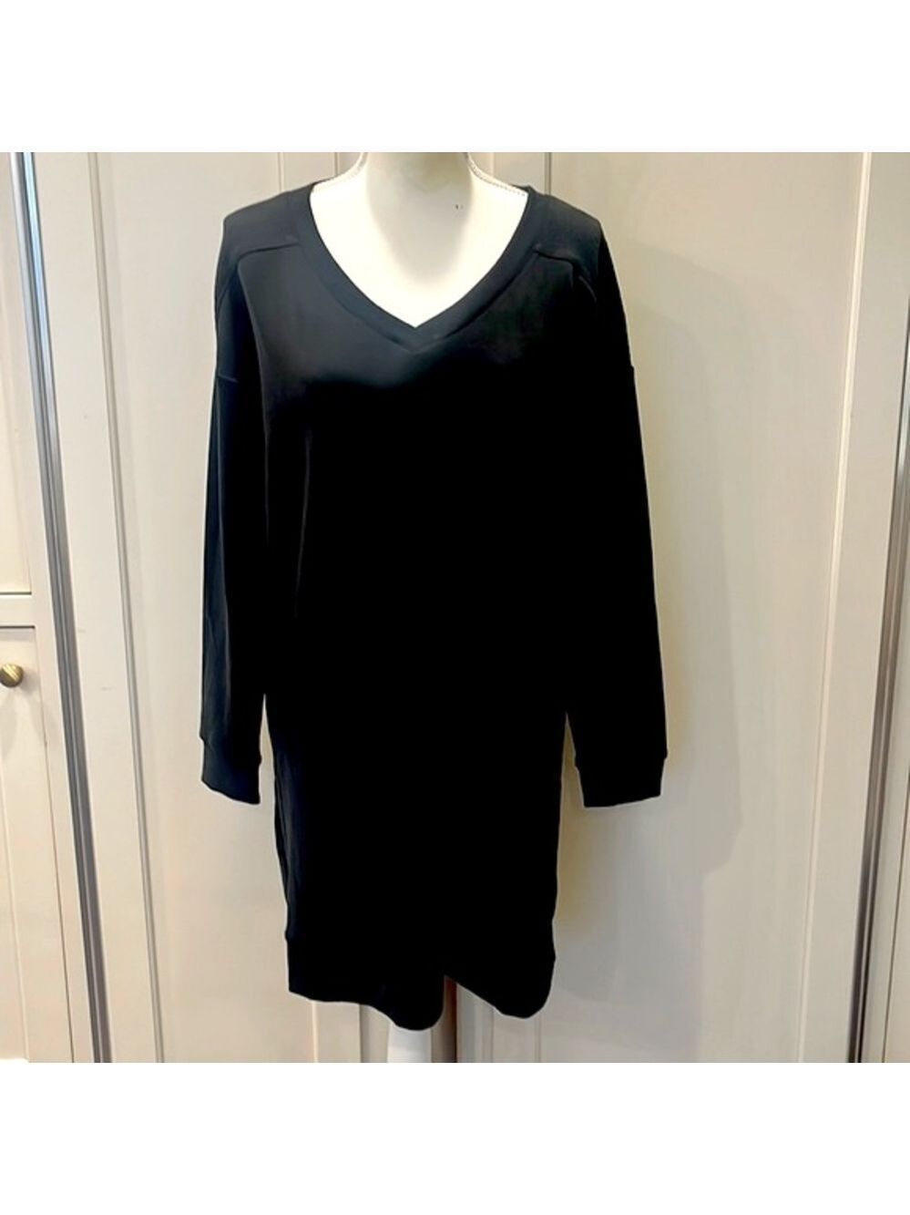 Cable and Gauge Knit Long Sleeve Dress size Large